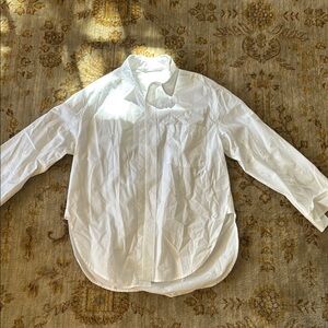 Classic White womens oversized Shirt